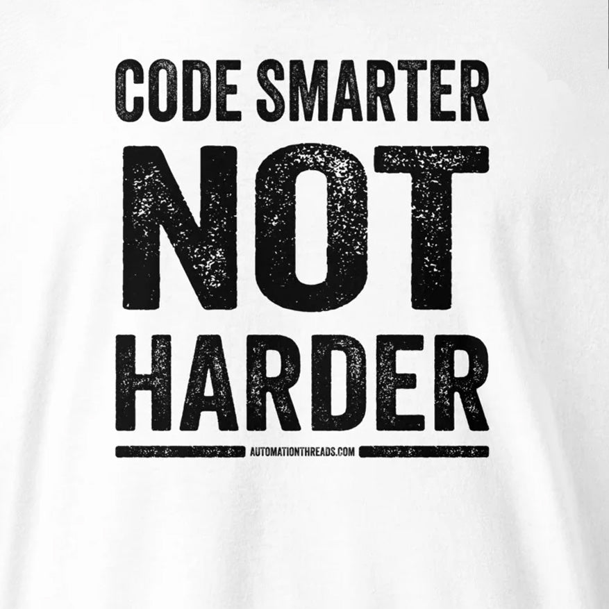 Code Smarter Not Harder Raglan