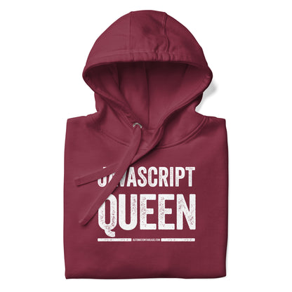 Javascript Queen Hoodie - Automation Threads