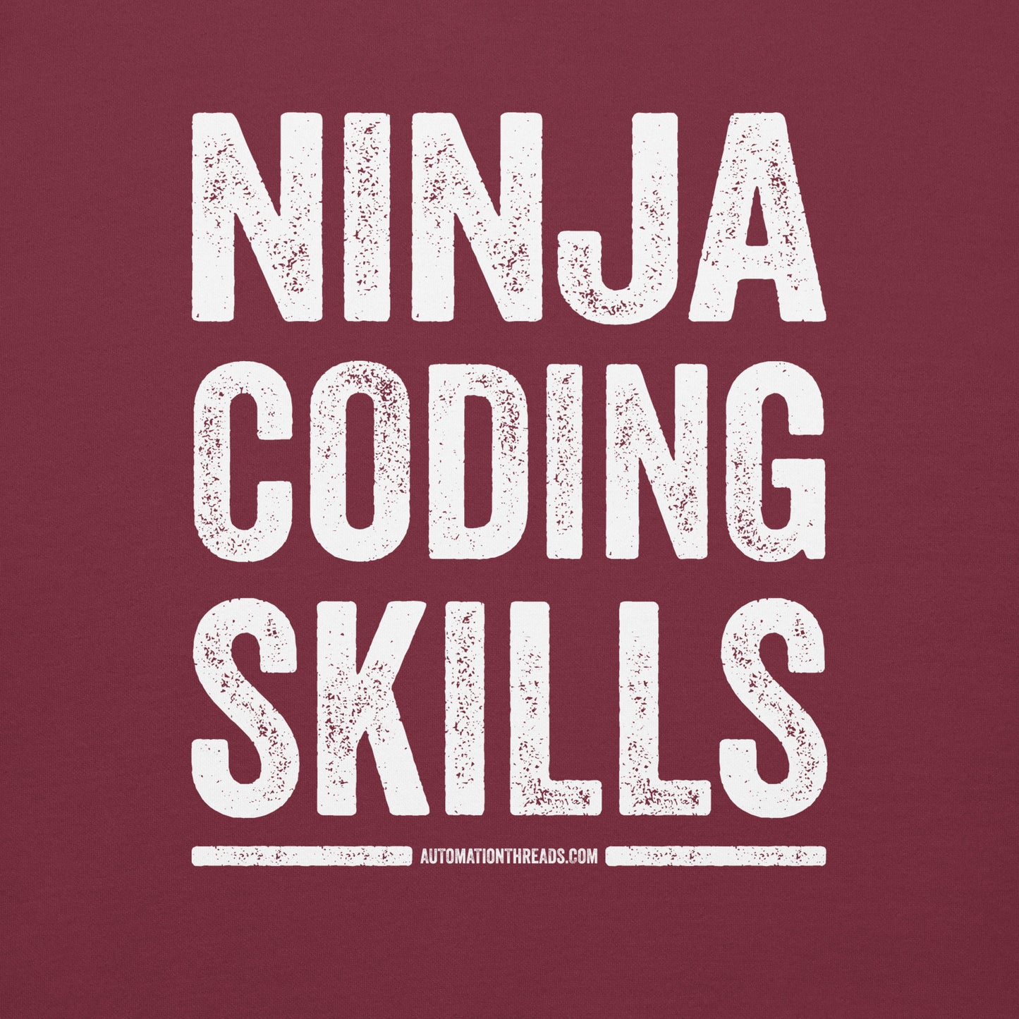 Ninja Coding Skills Hoodie - Automation Threads