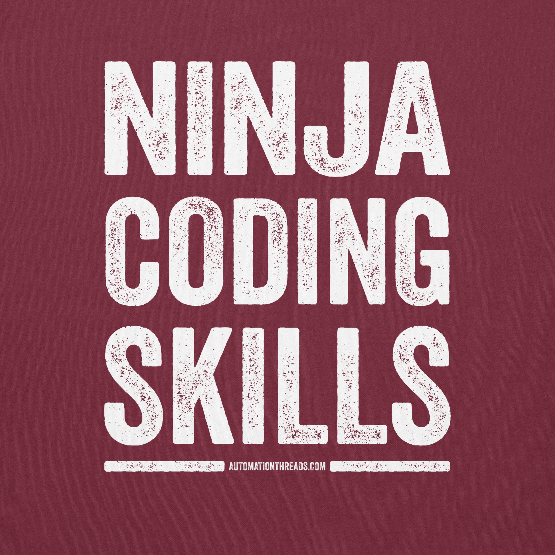 Ninja Coding Skills Hoodie - Automation Threads