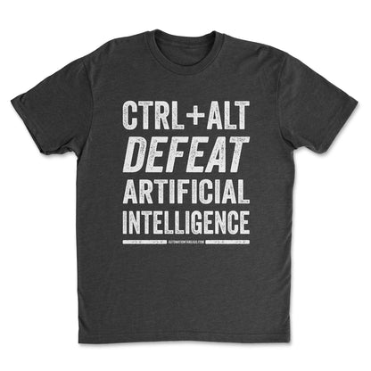 Ctrl+Alt+Defeat, Artificial Intelligence Tee