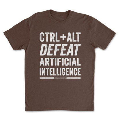 Ctrl+Alt+Defeat, Artificial Intelligence Tee