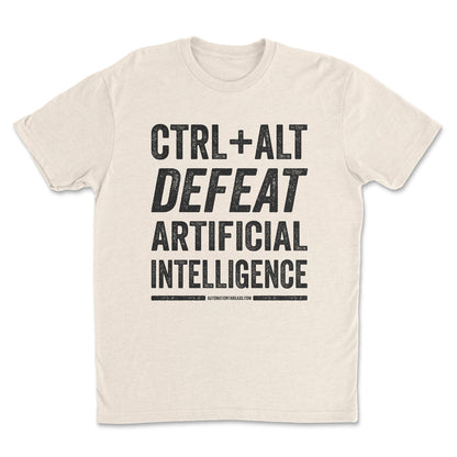 Ctrl+Alt+Defeat, Artificial Intelligence Tee