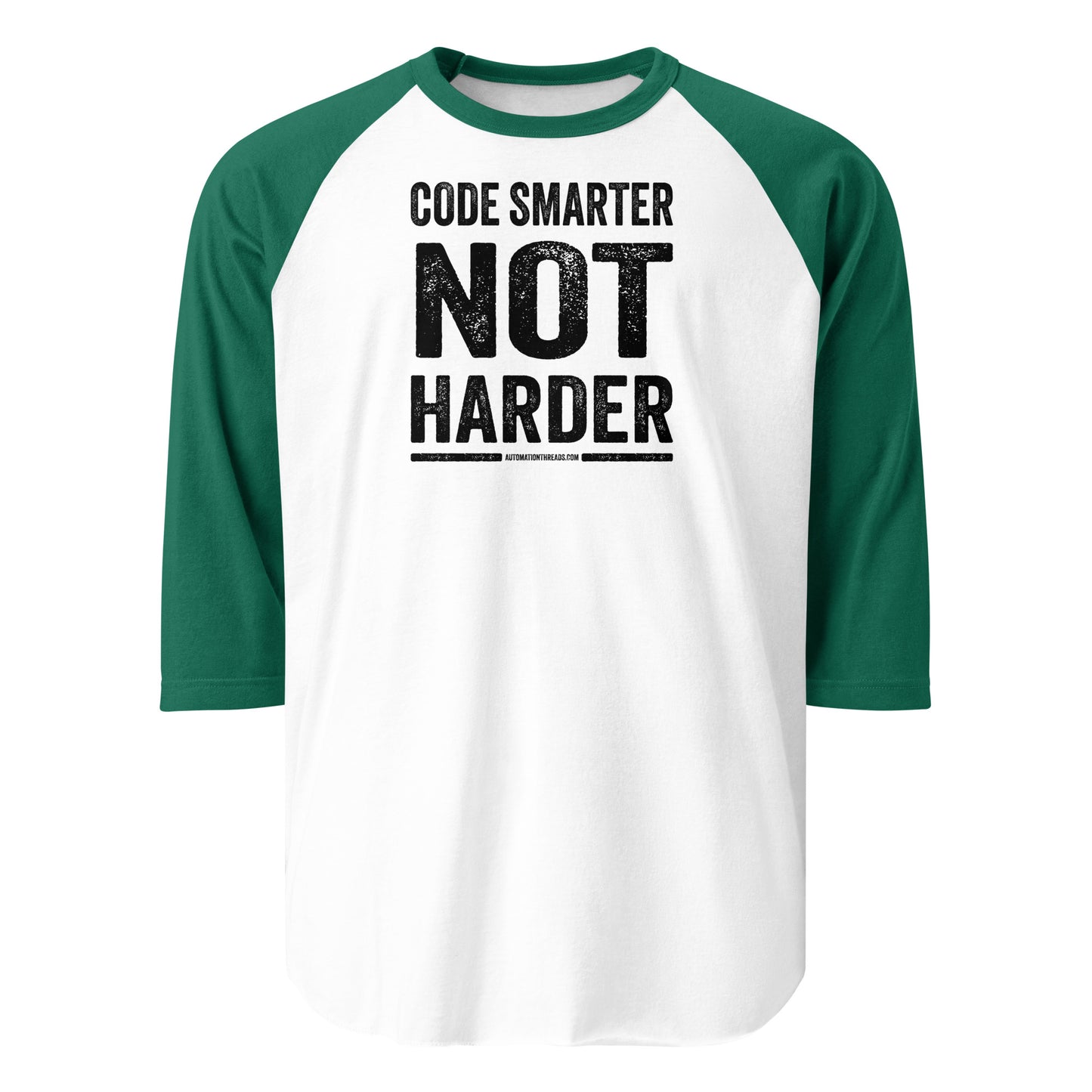 Code Smarter Not Harder Raglan