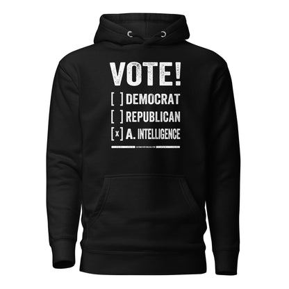 Vote! Democrat, Republican, Ai Hoodie - Automation Threads