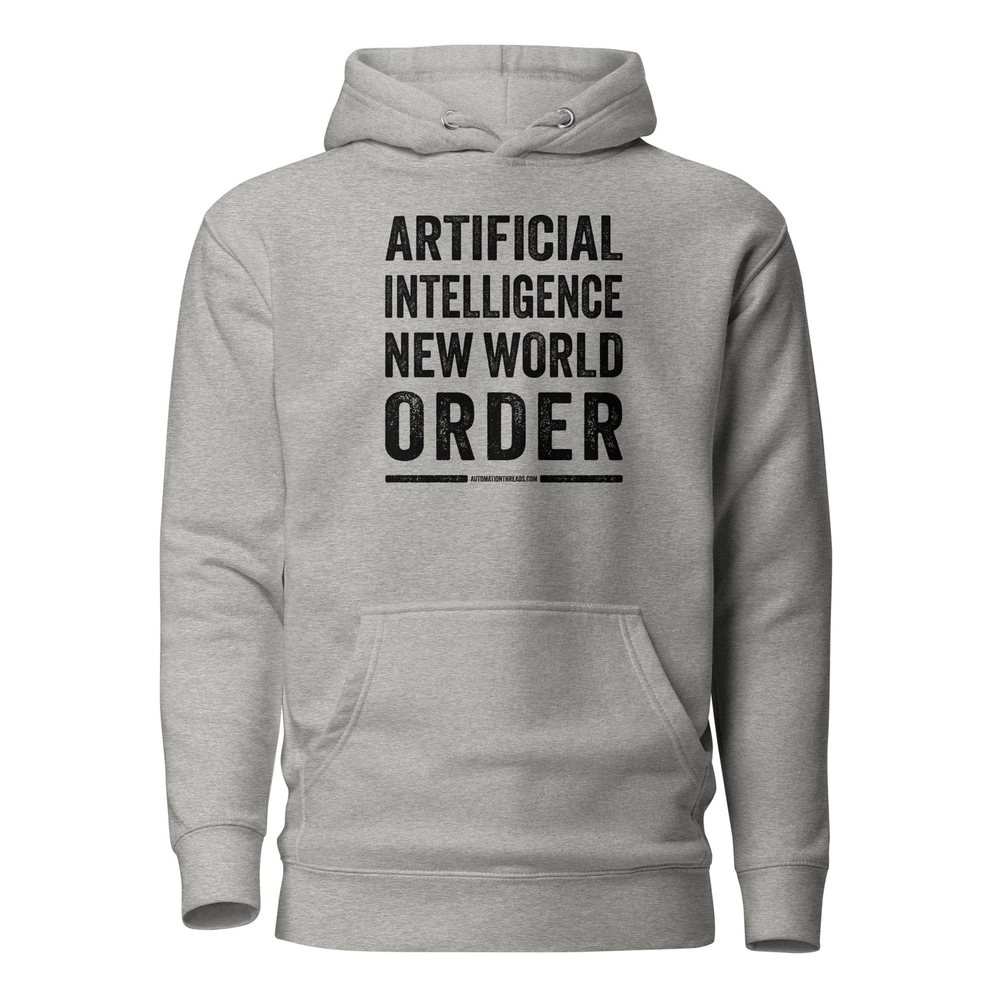 Artificial Intelligence New World Order Hoodie - Automation Threads