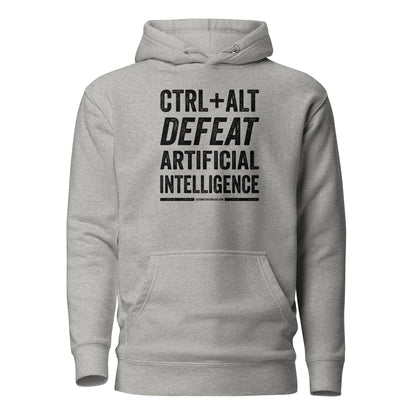 Ctrl+Alt+Defeat, Artificial Intelligence Hoodie - Automation Threads