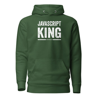 Javascript King Hoodie - Automation Threads