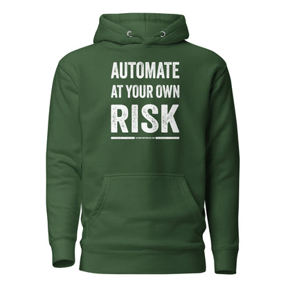 Automate at Your Own Risk Hoodie - Automation Threads