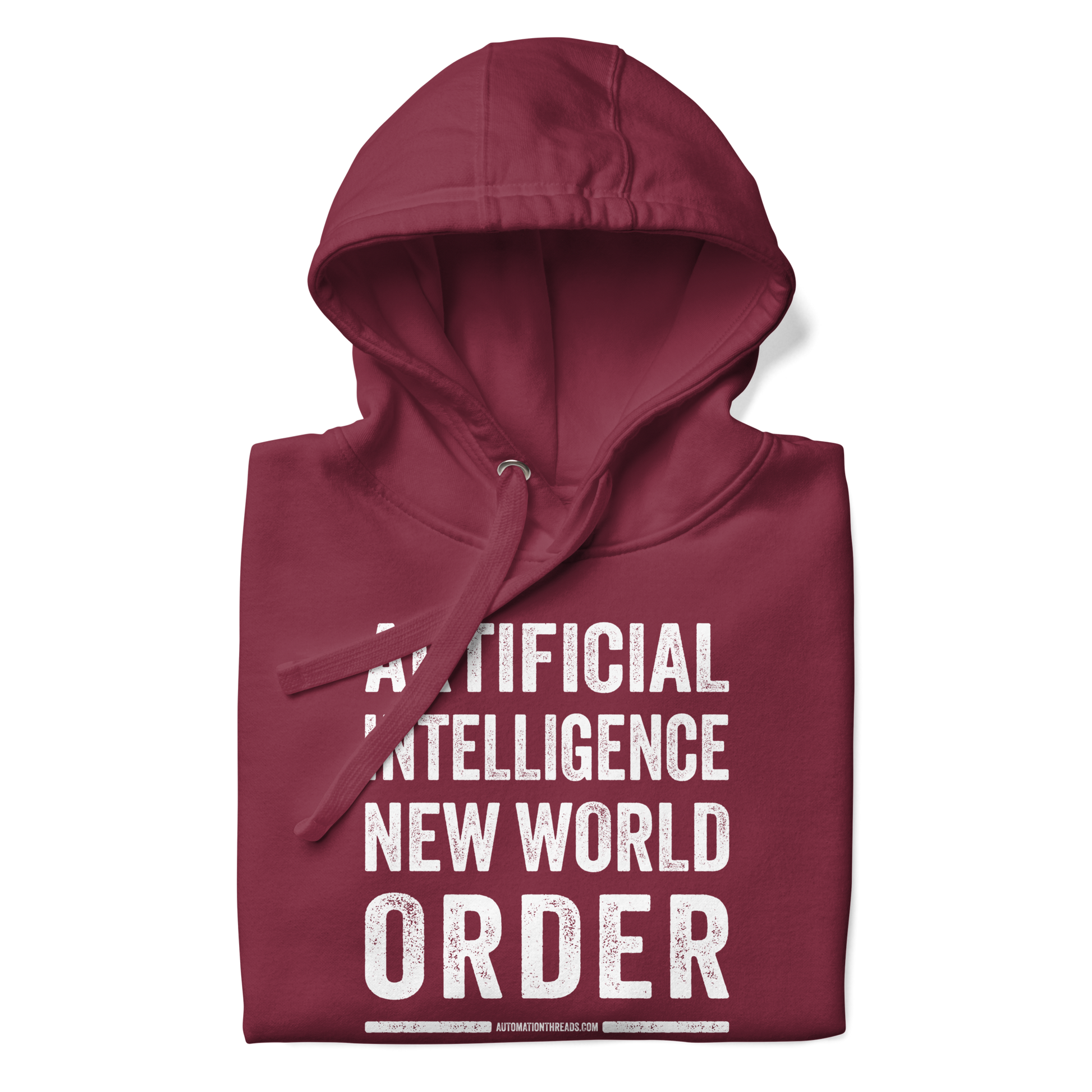 Artificial Intelligence New World Order Hoodie - Automation Threads