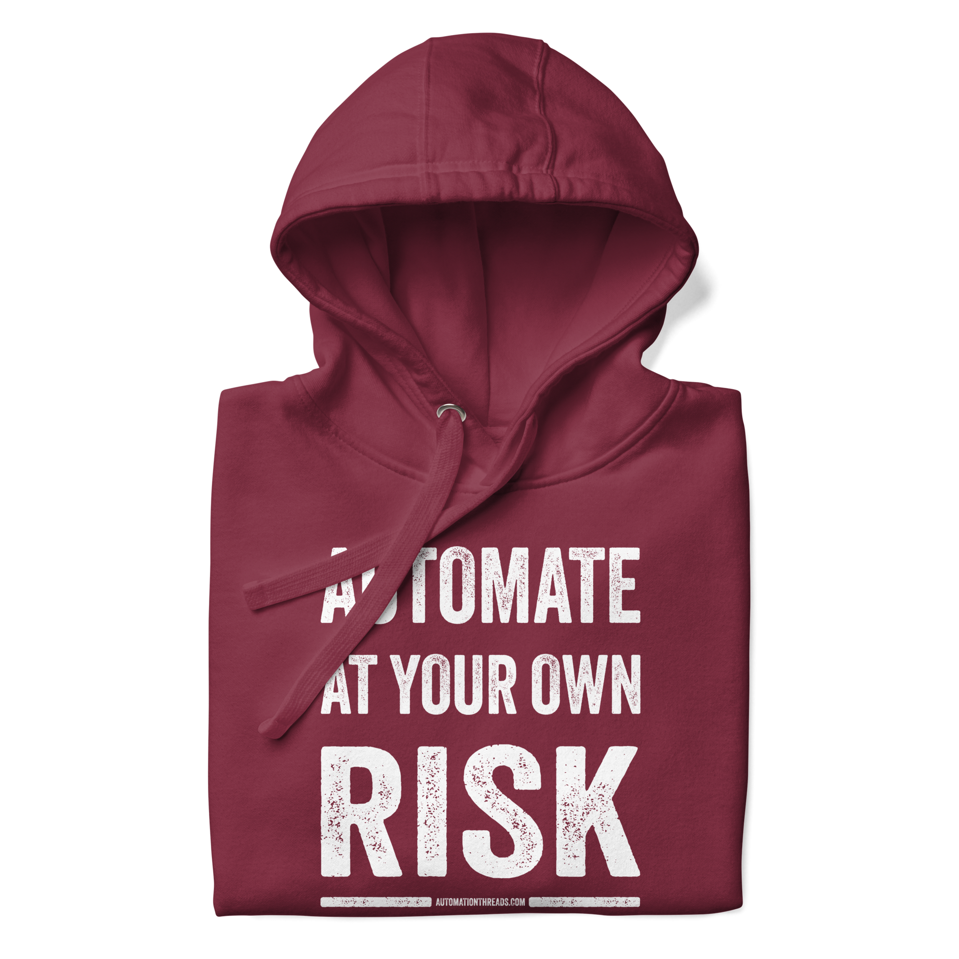 Automate at Your Own Risk Hoodie - Automation Threads