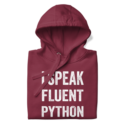 I Speak Fluent Python Hoodie - Automation Threads