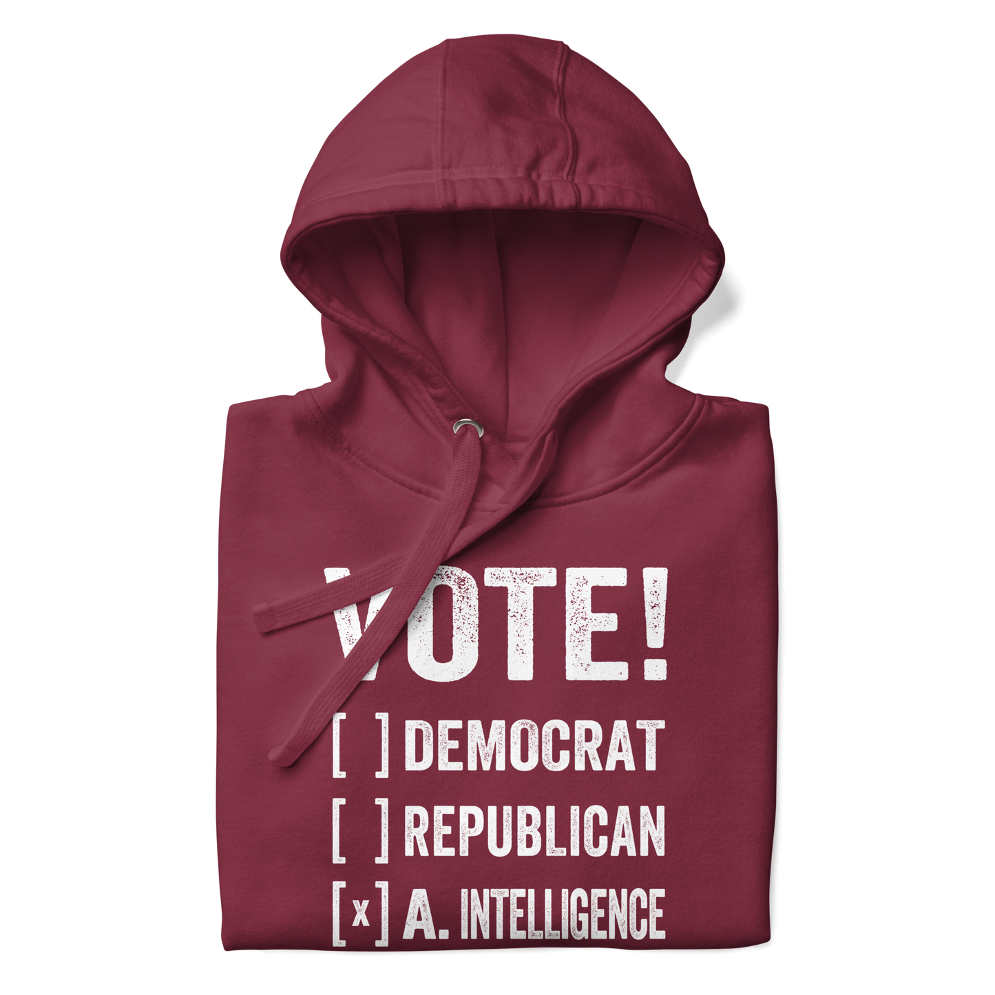 Vote! Democrat, Republican, Ai Hoodie - Automation Threads