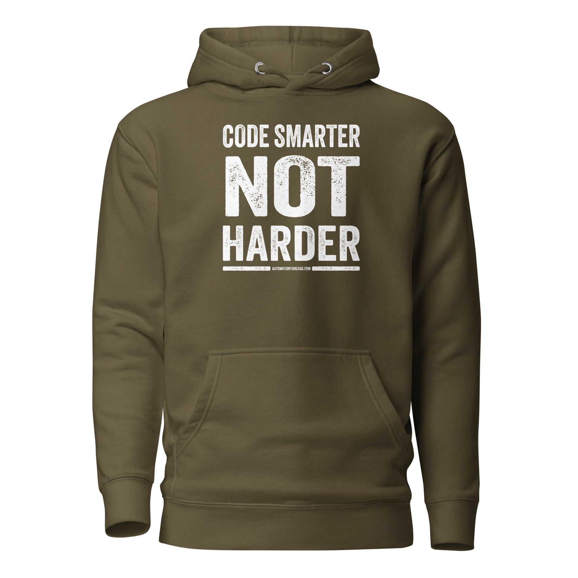 Code Smarter Not Harder Hoodie - Automation Threads