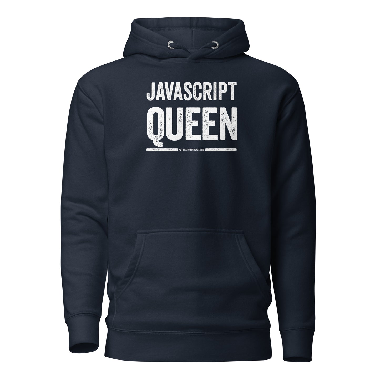 Javascript Queen Hoodie - Automation Threads