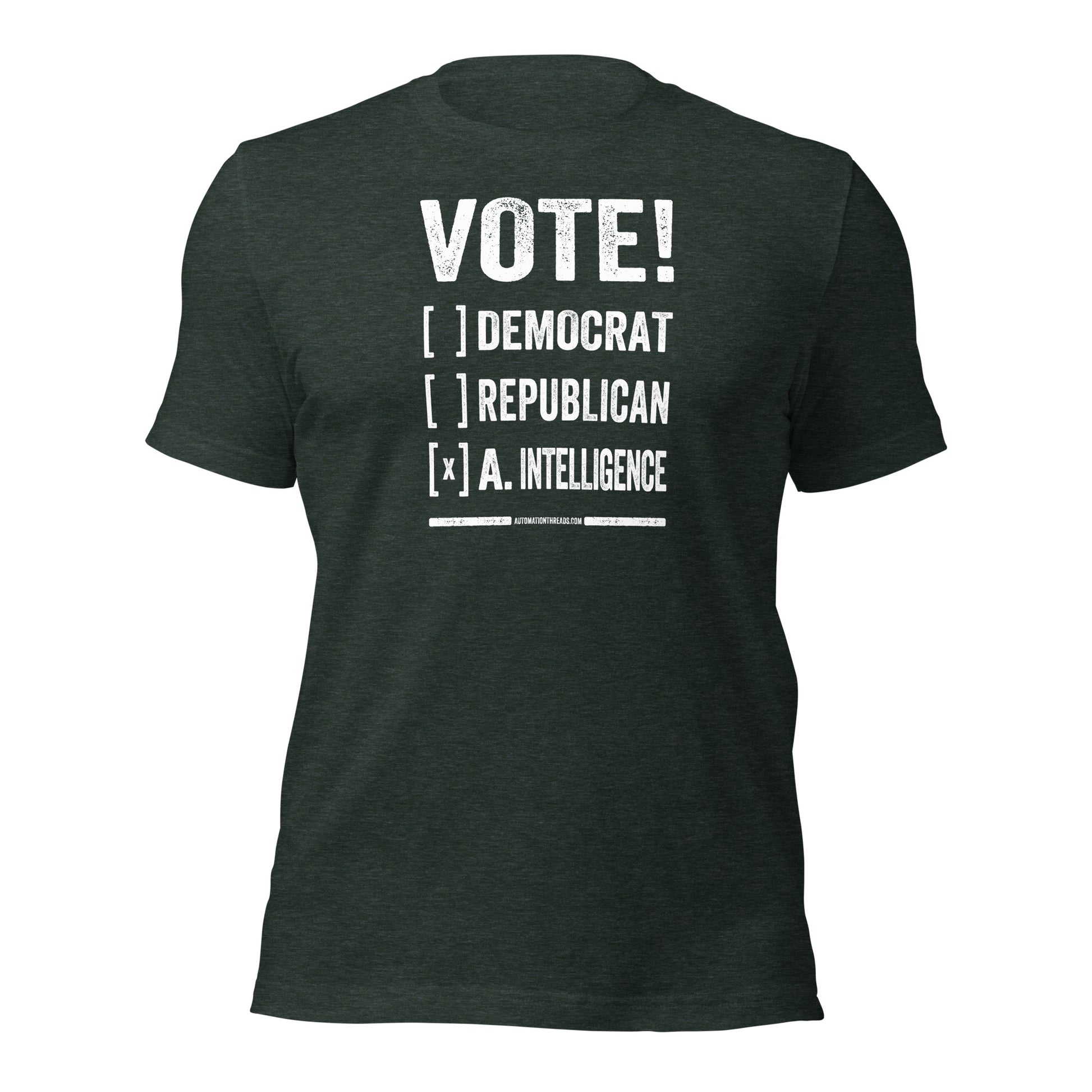 Vote! Democrat, Republican, Ai Tee - Automation Threads