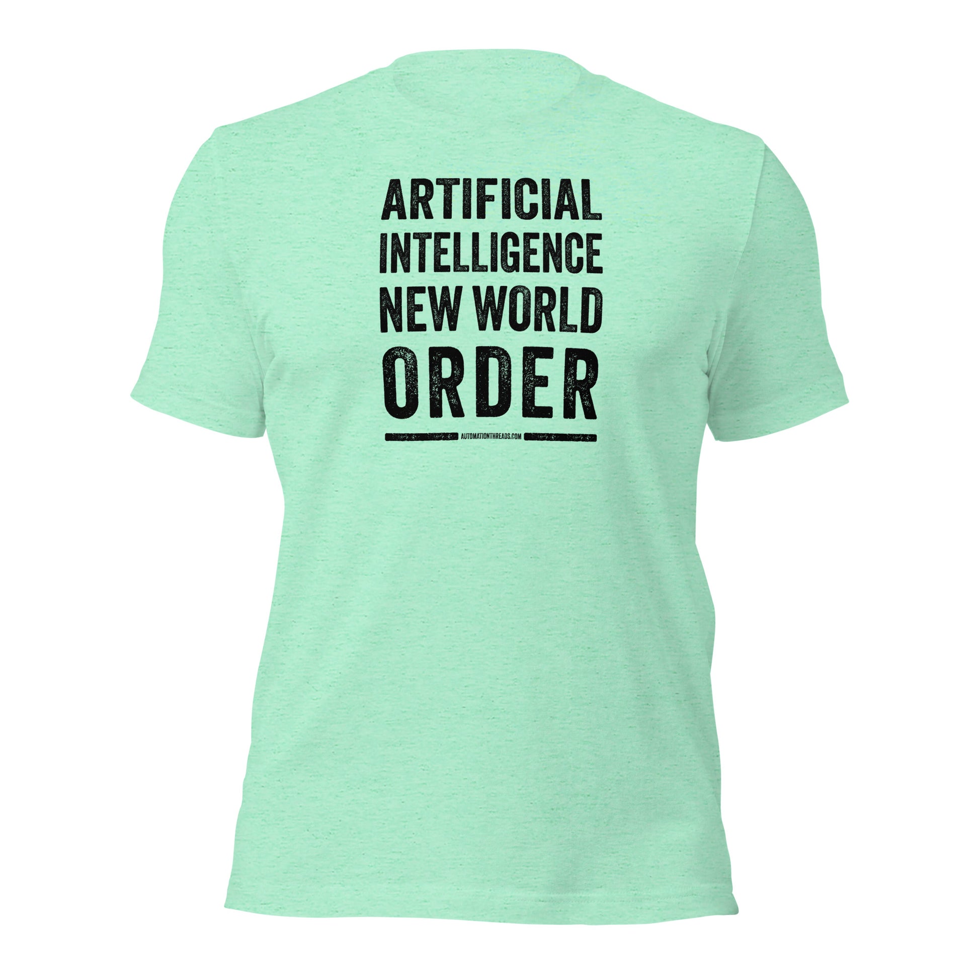 Artificial Intelligence New World Order Tee - Automation Threads