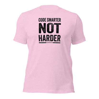 Code Smarter Not Harder Tee