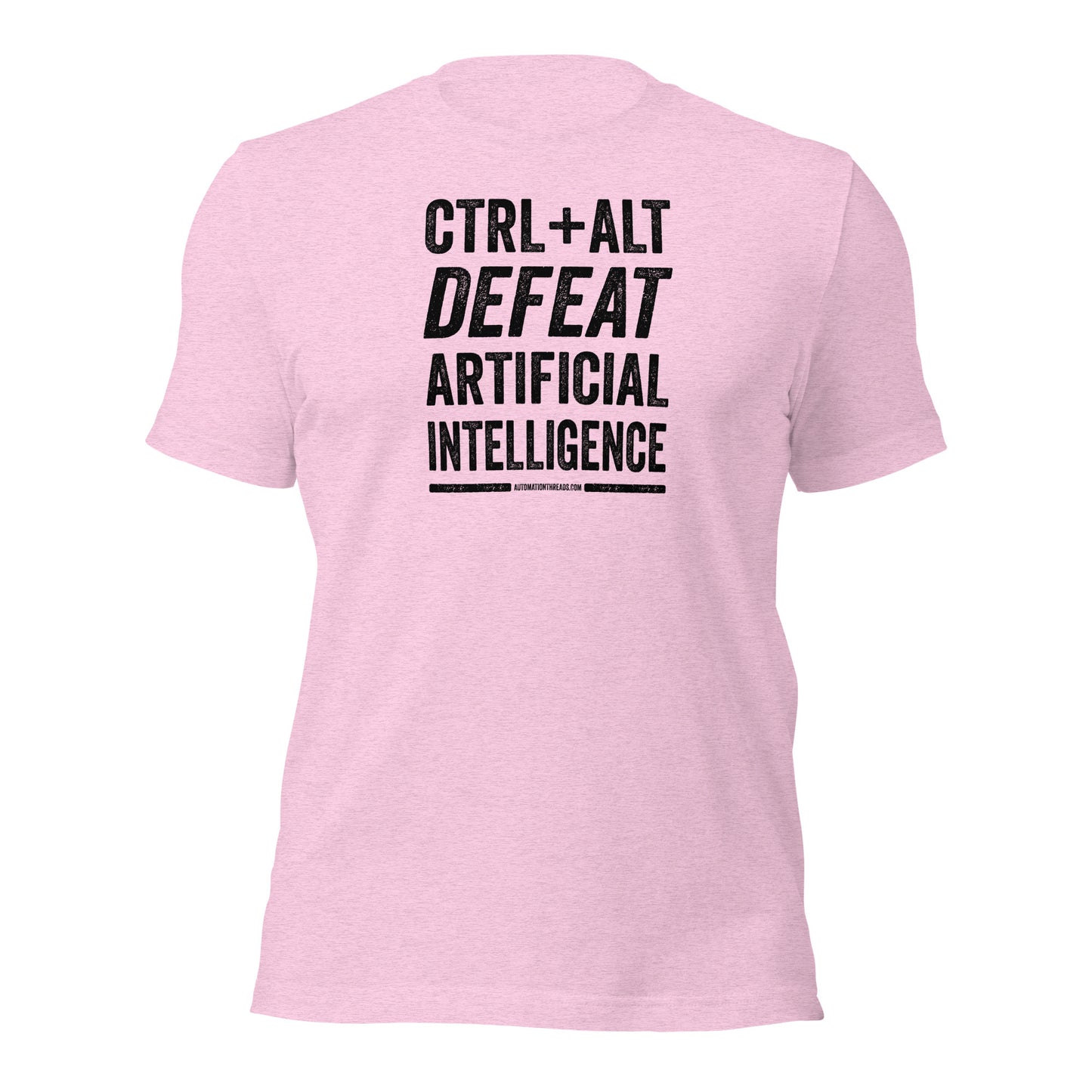 Ctrl+Alt+Defeat, Artificial Intelligence Tee - Automation Threads