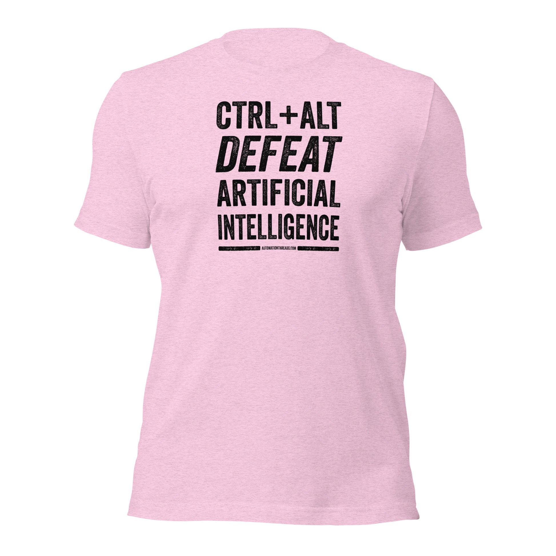 Ctrl+Alt+Defeat, Artificial Intelligence Tee - Automation Threads