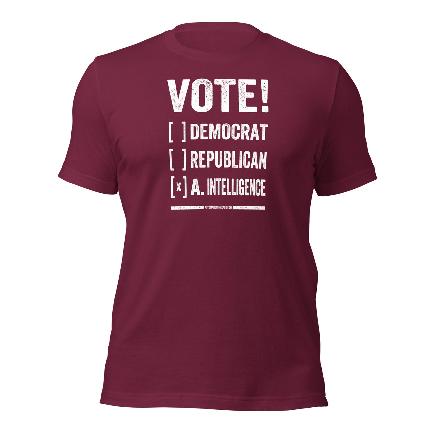 Vote! Democrat, Republican, Ai Tee - Automation Threads