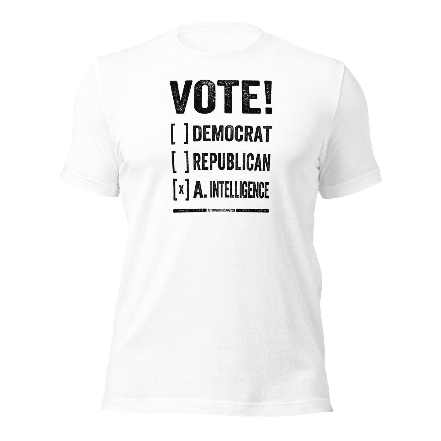 Vote! Democrat, Republican, Ai Tee - Automation Threads