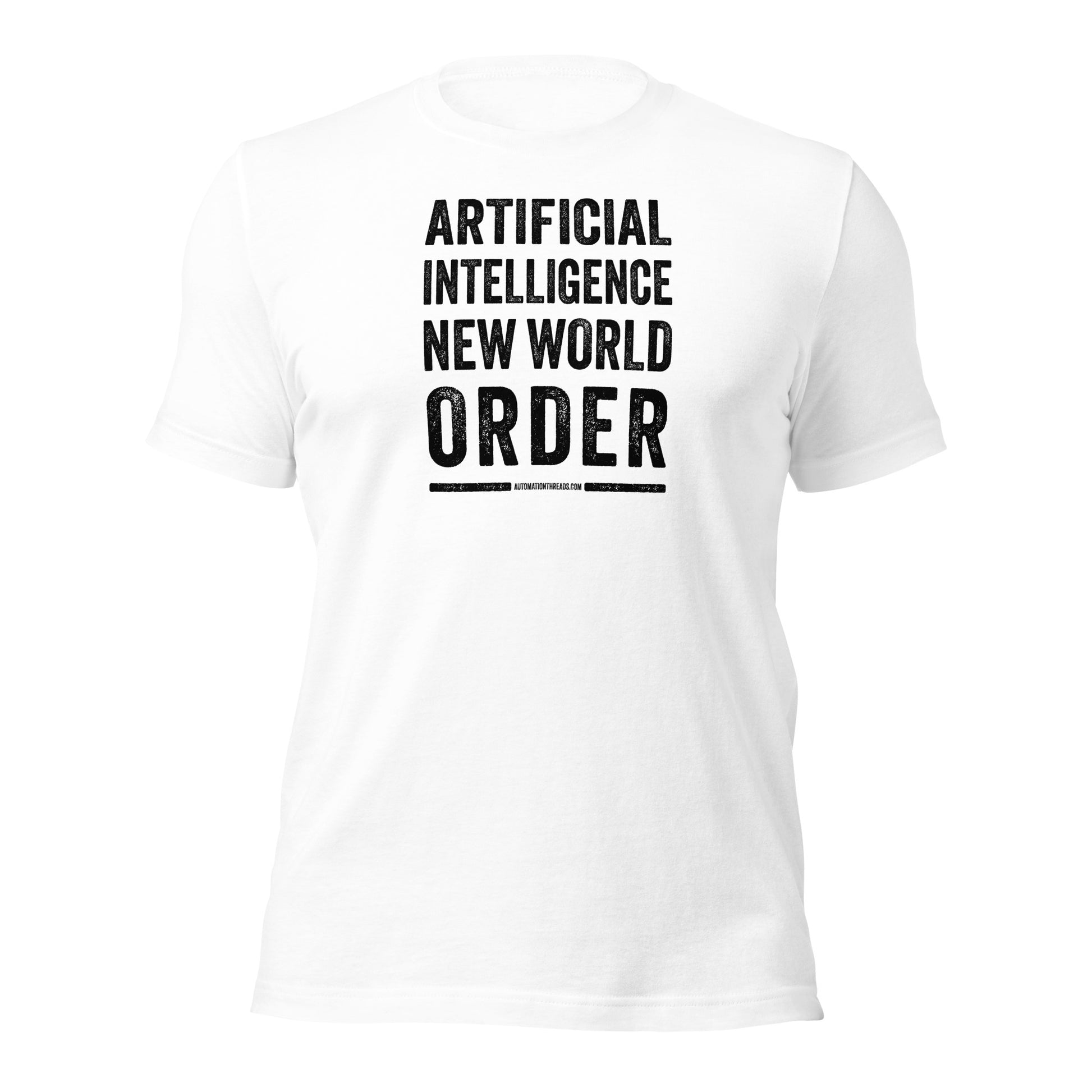 Artificial Intelligence New World Order Tee - Automation Threads